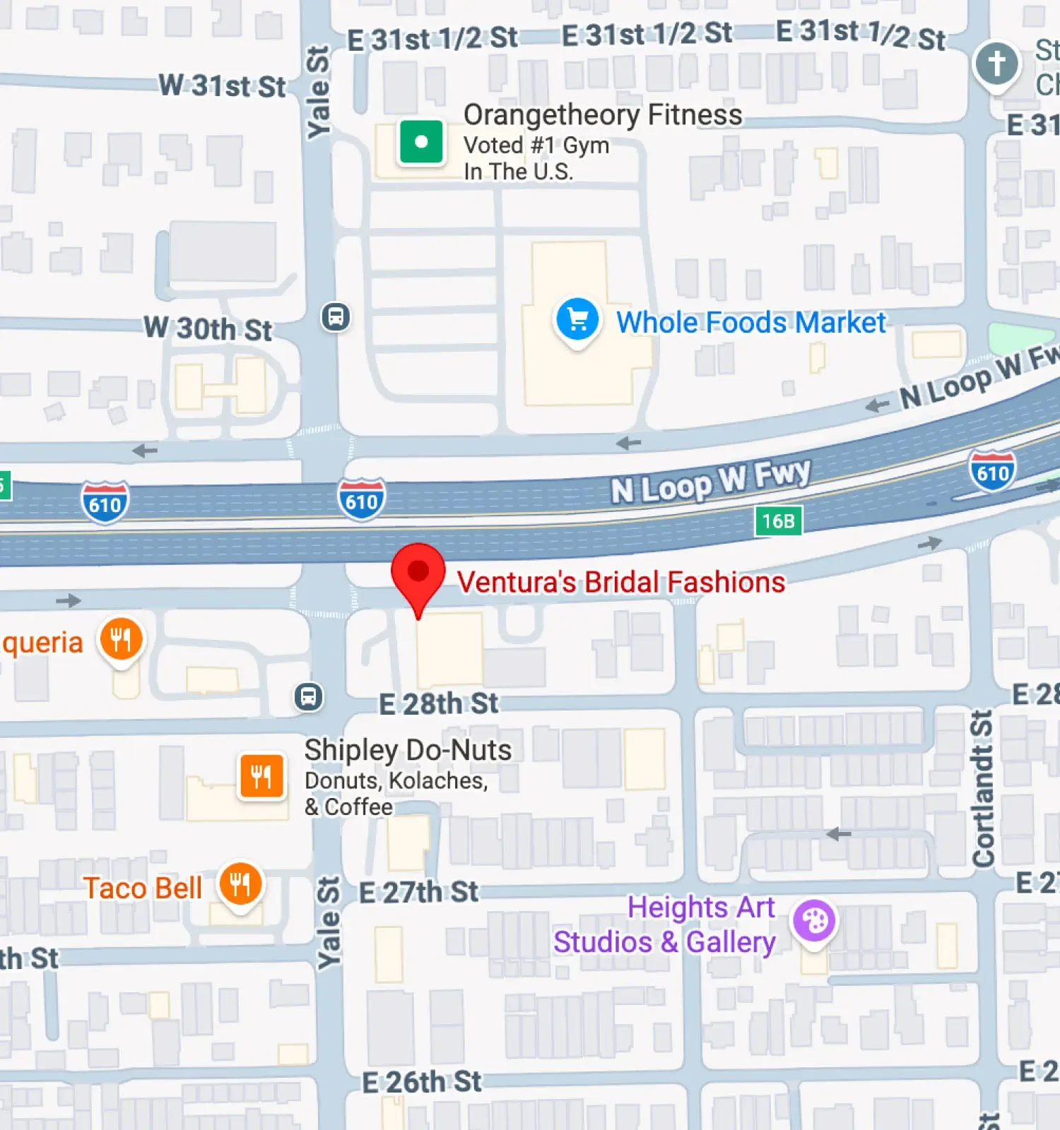 Ventura's Bridal Map