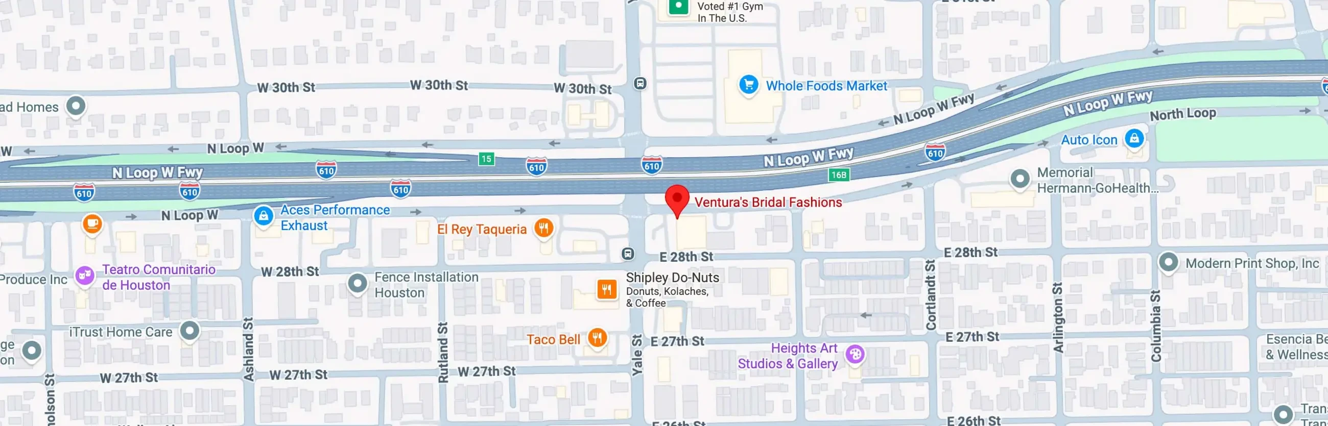 Ventura's Bridal Map